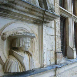 Billet réduit Sculpture mur Chateau de Montal