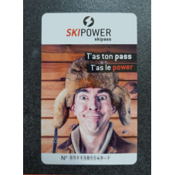 5,00€ Skipass Carte rechargement Forfait Ski moins chère