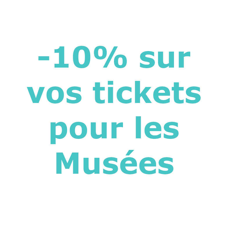 -10% sur vos tickets de visites des Musées avec Accès CE chez Tiqets