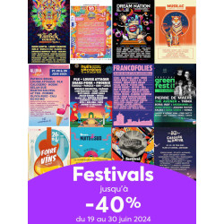 Festivals : plus de 80 offres jusqu'à -40% !